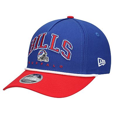 Preschool New Era Royal/Red Buffalo Bills Arch COOLERA 9FORTY A-Frame M-Crown Adjustable Hat