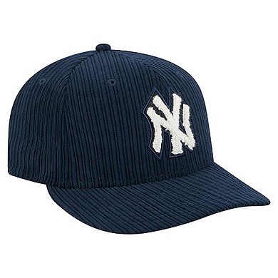 Men's New Era Navy New York Yankees Chenille Pop 59FIFTY Fitted Hat