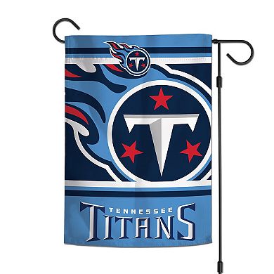 WinCraft Tennessee Titans 12'' x 18'' Double-Sided Slogan Garden Flag