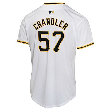 Youth Nike Bubba Chandler White Pittsburgh Pirates Home Player Game Jersey