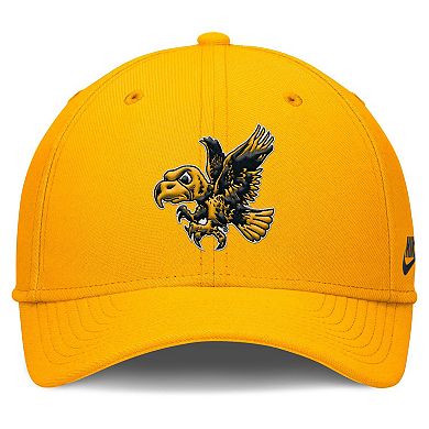 Men's Nike Gold Iowa Hawkeyes Rise Academic Dri-FIT Flex Hat