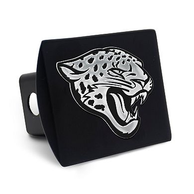 WinCraft Jacksonville Jaguars Premium Metal Chrome Logo Hitch Cover
