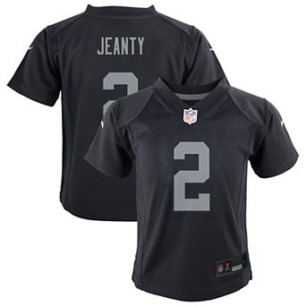 Toddler Nike Ashton Jeanty Black Las Vegas Raiders Team Game Jersey
