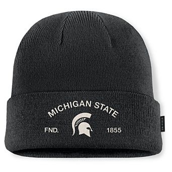 Men's Nike Black Michigan State Spartans 2025 Military Appreciation Cuffed Knit Hat