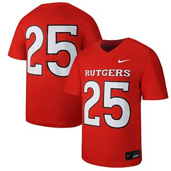 Youth Nike #1 Scarlet Rutgers Scarlet Knights Untouchable Replica Game Jersey