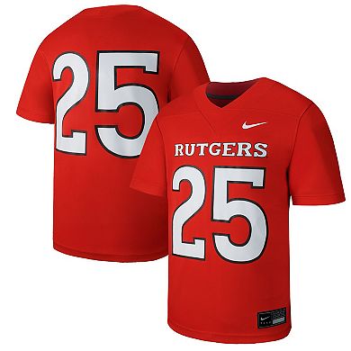 Youth Nike #1 Scarlet Rutgers Scarlet Knights Untouchable Replica Game Jersey