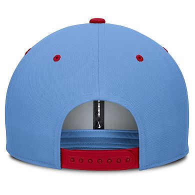Men's Nike Light Blue/Red St. Louis Cardinals Cooperstown Collection Pro Dri-FIT Snapback Hat