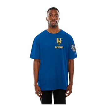 Men's New Era Royal New York Mets NYPD Embroidered T-Shirt