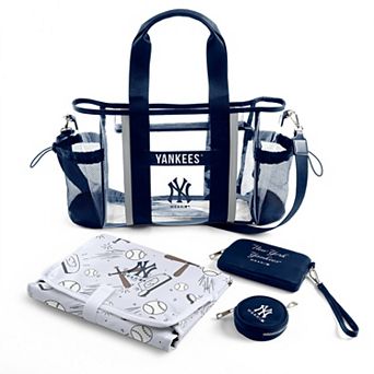 WEAR by Erin Andrews New York Yankees Clear Stadium Baby Bag