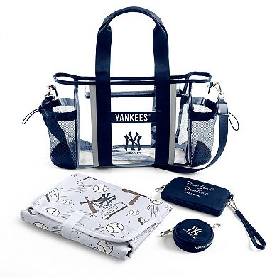 WEAR by Erin Andrews New York Yankees Clear Stadium Baby Bag