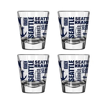 Seattle Kraken 2oz. Shot Glass Set