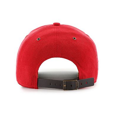 Unisex '47 Scarlet Ohio State Buckeyes Collections Golden Age Corduroy Hitch Adjustable Hat