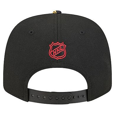 Men's New Era Black Chicago Blackhawks Mascot Visor 9SEVENTY Adjustable Hat