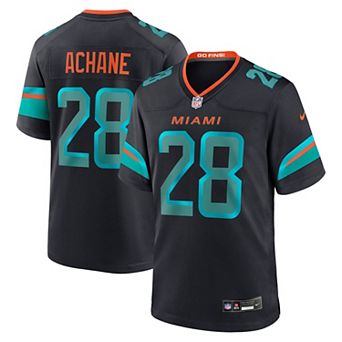 Men's Nike De ۪Von Achane Navy Miami Dolphins Rivalries Collection Game Jersey