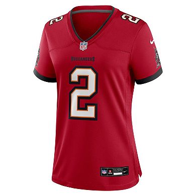 Women's Nike Emeka Egbuka Red Tampa Bay Buccaneers Team Game Jersey