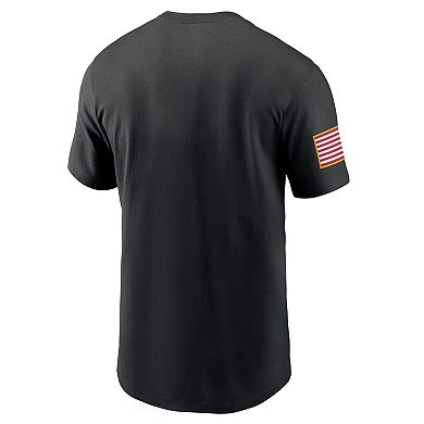 Men's Nike Black Colorado Buffaloes 2025 Military Appreciation Dri-FIT T-Shirt