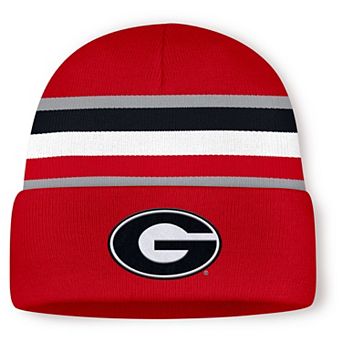 Men's Nike Red Georgia Bulldogs Utility Campus Cuffed Knit Hat
