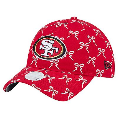 Women's New Era Scarlet San Francisco 49ers Ribbon 9TWENTY