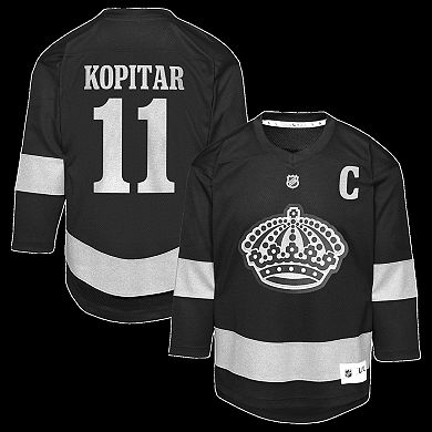 Youth Anze Kopitar Black Los Angeles Kings Alternate Replica Jersey