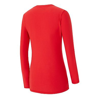 Women's Concepts Sport Red Kansas City Chiefs Chesnut Long Sleeve T-Shirt and Pant Sleep Set