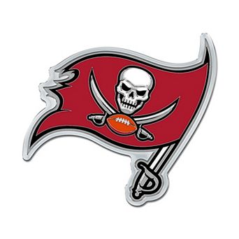 WinCraft Tampa Bay Buccaneers Colored Chrome Auto Emblem