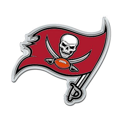 WinCraft Tampa Bay Buccaneers Colored Chrome Auto Emblem