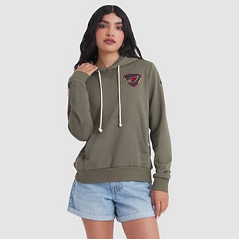 Women's Nike Olive Arizona Cardinals 2025 Salute to Service Sideline Standard Issue Dri-FIT Hoodie