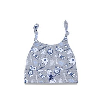 Infant New Era Gray Dallas Cowboys Animal Baby Beanie Cuffed Knit Hat