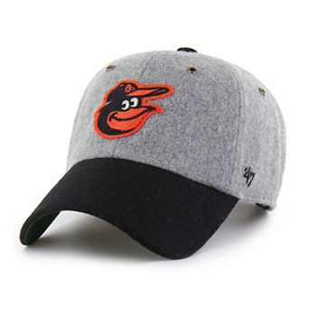 Men's '47 Gray Baltimore Orioles Golden Age Wool Clean Up Adjustable Hat