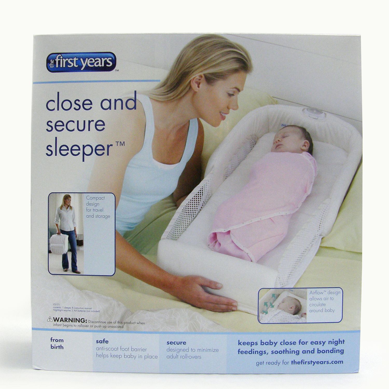 the first years close & secure sleeper