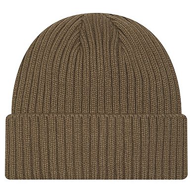 Youth New Era Olive Minnesota Vikings Color Pack Cuffed Knit Hat