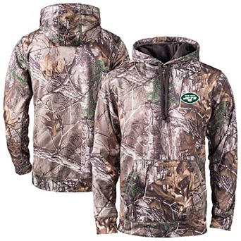 Men's Dunbrooke Camo New York Jets Champion Tech Fleece Hoodie
