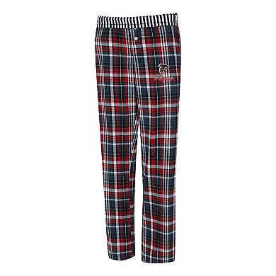 Women's Concepts Sport Black Atlanta Falcons Laney Plaid Tri-Blend Pants