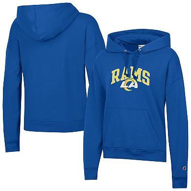 Women's Champion Royal Los Angeles Rams Powerblend Hoodie
