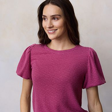 Women's LC Lauren Conrad Bubble Sleeve T-Shirt