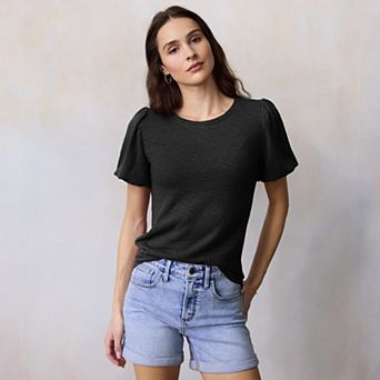 Women's LC Lauren Conrad Bubble Sleeve T-Shirt