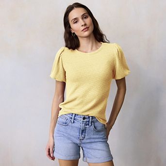 Women's LC Lauren Conrad Bubble Sleeve T-Shirt