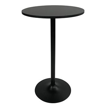 Parkson 39 in H Black Round Bar Table