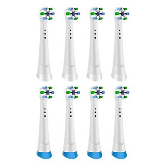 8-Pack Replacement Brush Heads Compatible with Oral-B iO Series 210