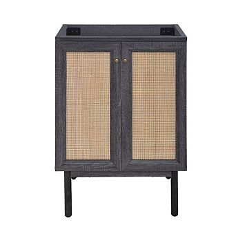 Swiss Madison Classe 24 Bathroom Vanity in Black Cabinet Only