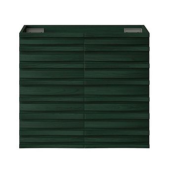 Swiss Madison Cascade 24 Wall-Mounted Bathroom Vanity Cabinet without Top in Green Oak