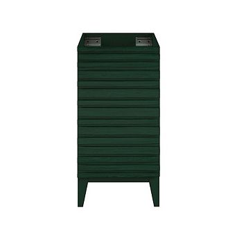 Swiss Madison Cascade 18 Freestanding Bathroom Vanity Cabinet without Top in Green Oak