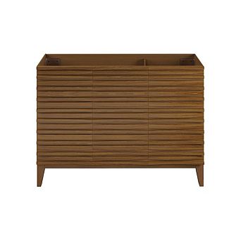 Swiss Madison Cascade 48'' Bathroom Vanity in Brown Oak- Cabinet Only