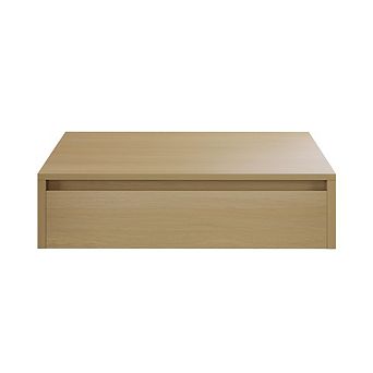 Swiss Madison Avancer 36 Wall-Mounted Bathroom Vanity Cabinet without Top in Natural Oak