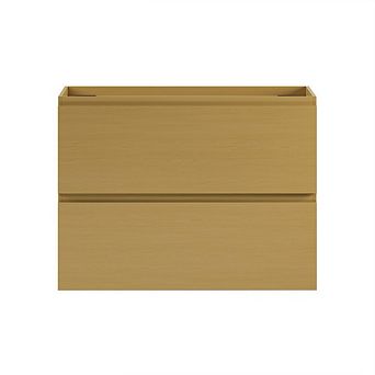Swiss Madison Liberte 30 Wall-Mounted Bathroom Vanity Cabinet without Top in Natural Oak