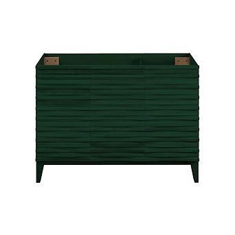 Swiss Madison Cascade 48 Freestanding Bathroom Vanity Cabinet without Top in Green Oak