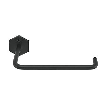 Swiss Madison Brusque Toilet Paper Holder in Matte Black