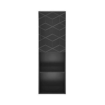 Swiss Madison Annecy 15 W x 46 H x 12 D Linen Cabinet in Phantom Black