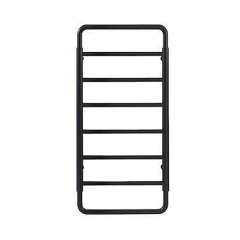 Swiss Madison Ivy 8-Bar Electric Towel Warmer in Matte Black