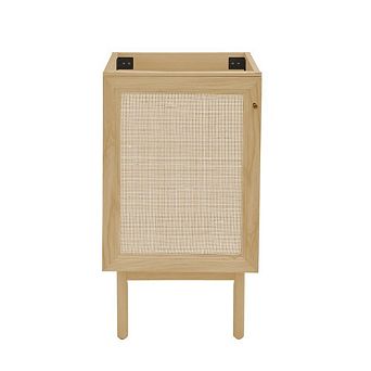 Swiss Madison Classe 18 Freestanding Bathroom Vanity Cabinet without Top in Natural Oak